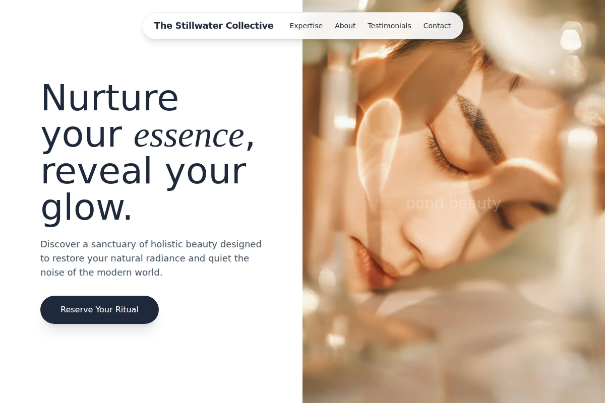 Premium Beauty Salon Website Design